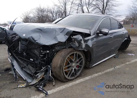 2024 Mercedes-Benz Amg Gle 63 Coupe S 4Matic+ из США, поврежденный, VIN 4JGFD8KBXRB093697